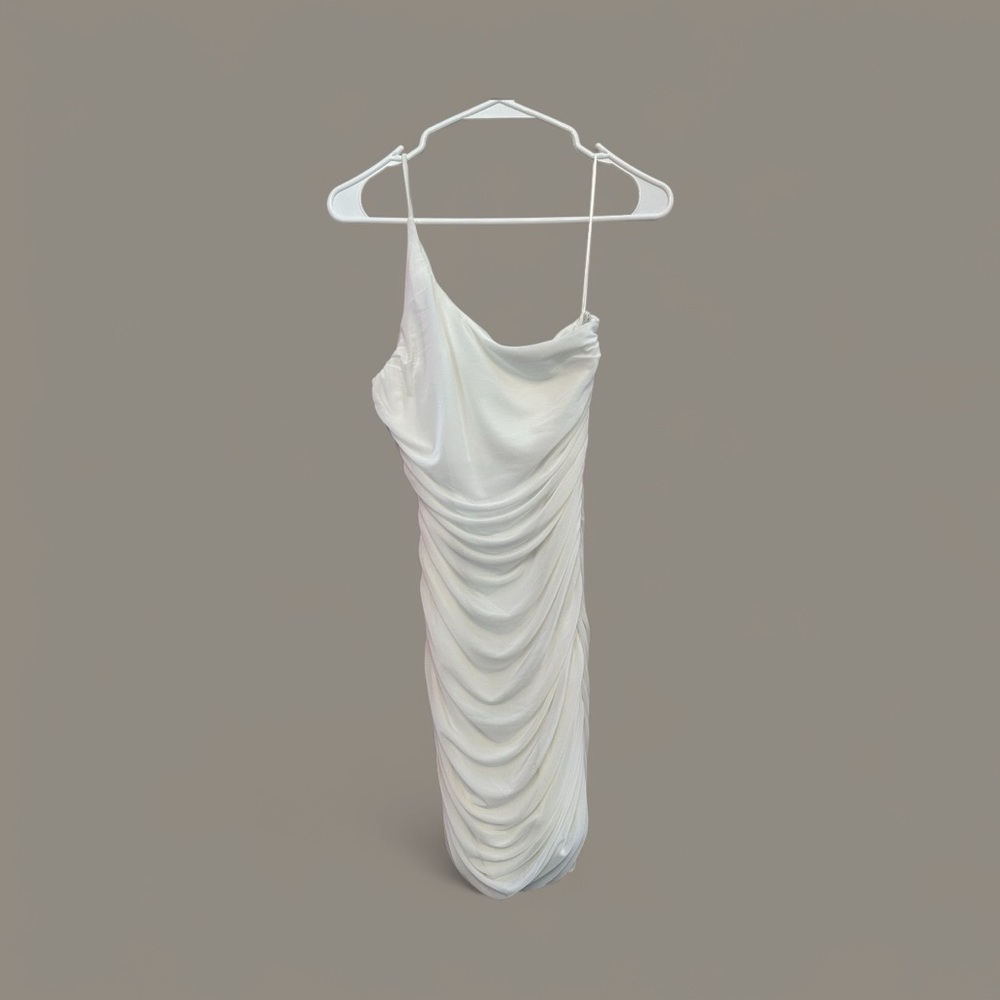 NWT Princess Polly One Shoulder White Dress Size 6
